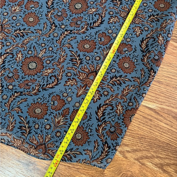 Cabi Provincial Long Sleeve Floral Shift Dress Womens Size M - Picture 9 of 12